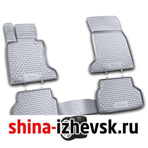 Коврик Autofamily Коврики в салон BMW 5 2003-2010, 4 шт. (полиуретан) в Ижевске